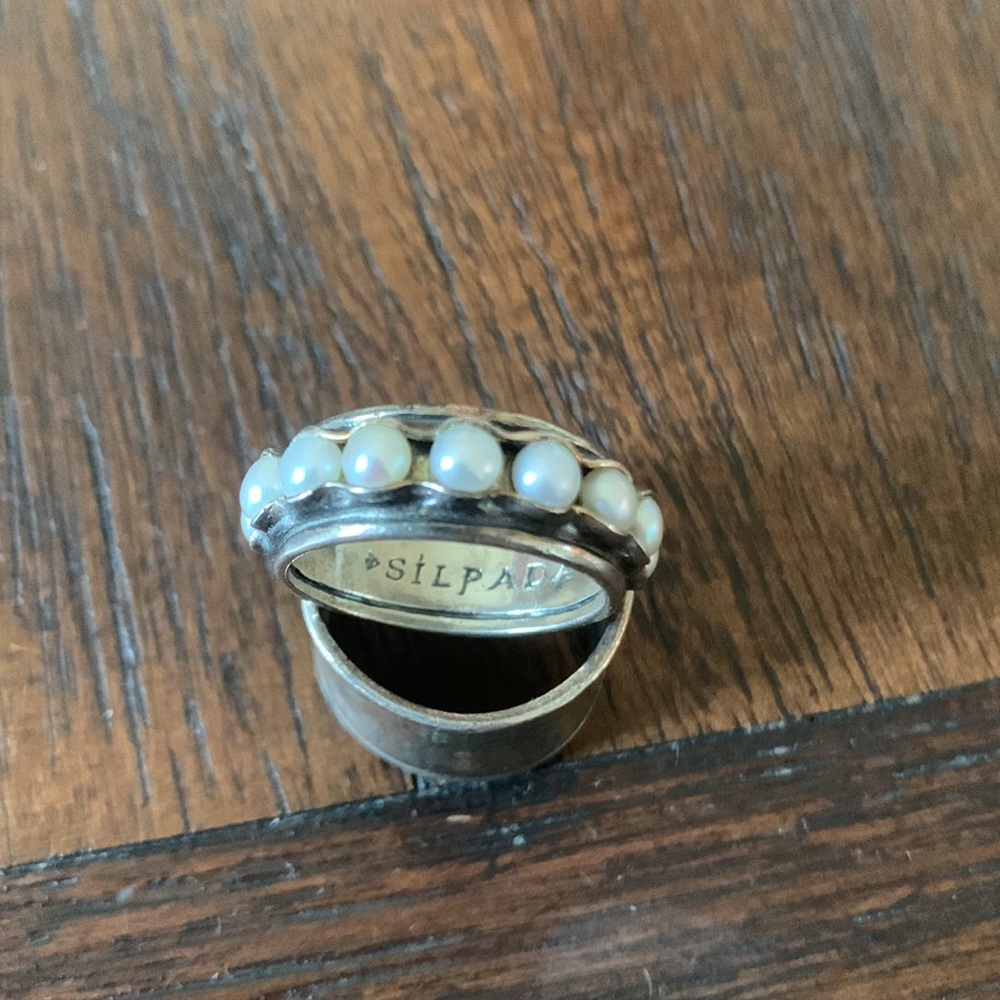 Silpada Nested Pearls Ring